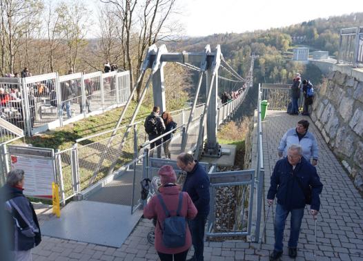 Rappboderthalsperre Brücke