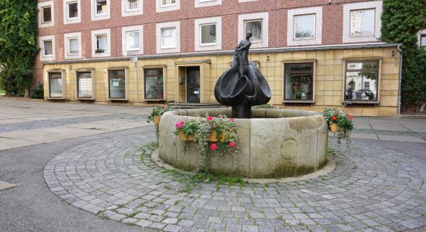 Brunnen auf dem Kornmarkt