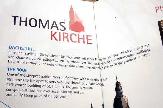 Thomaskirche Beschreibung des Dachstuhls