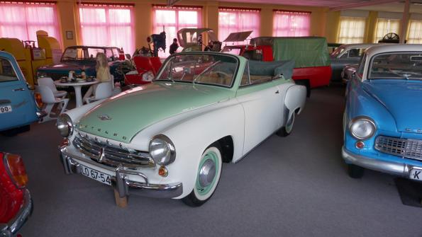 Im DDR-Museum Thale ein Wartburg