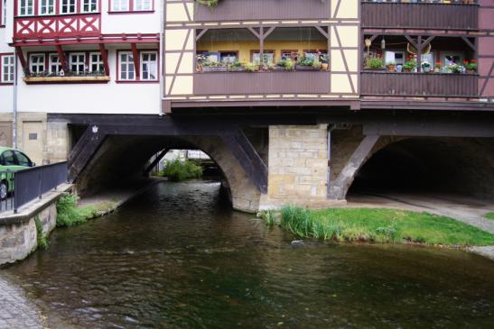 Die Krämerbrücke von hinten