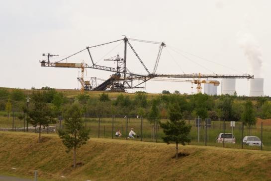 Förderbrücke im technischen Museum