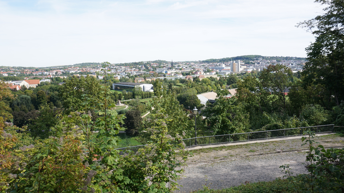 Gera vom Scholss Osterstein gesehen