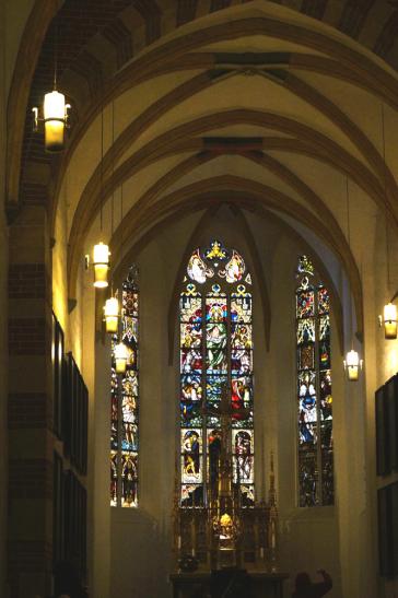 Die Thomaskirche, Glasfenster