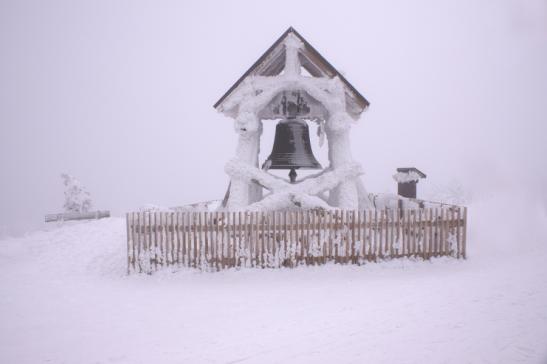 Glocke auf dem Fichtelberg