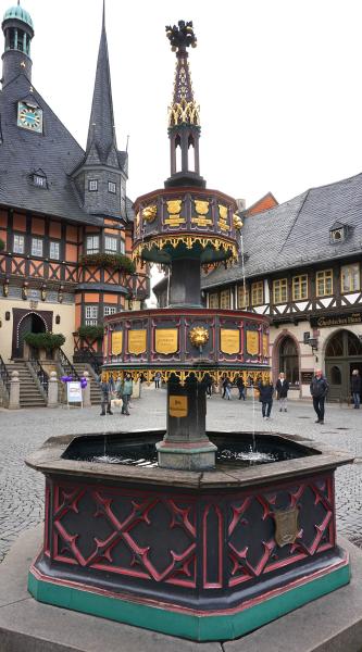 Rathausbrunnen Wernigerode