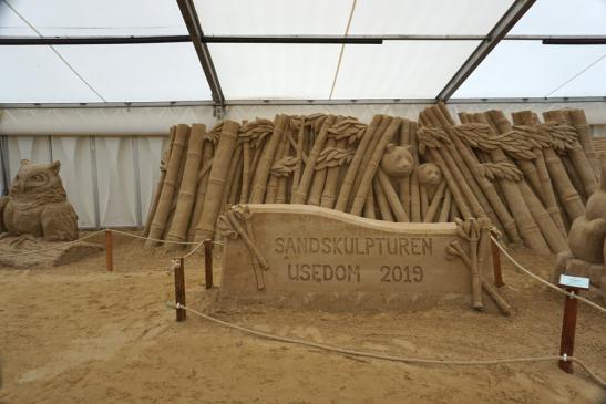 Sandskulpturen Usedom