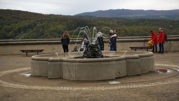 Springbrunnen im Schloss Wernigerode