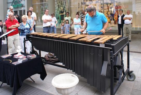 Auch er hatte sein Publikum-ein Meister seines Instruments